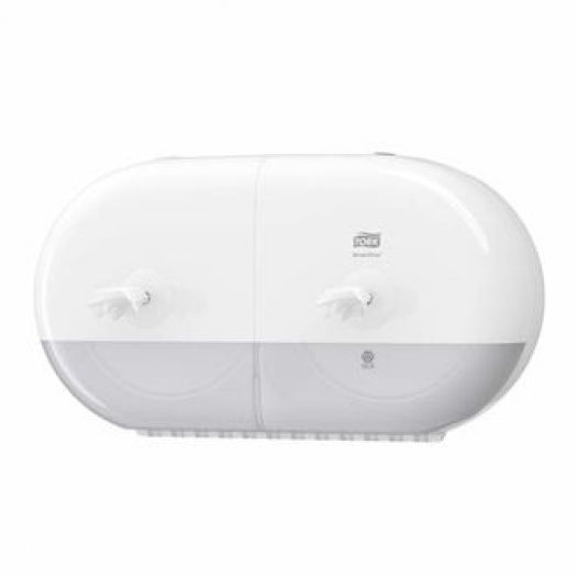 Tork SmartOne? двойной диспенсер для т.бумаги в мини-рулонах