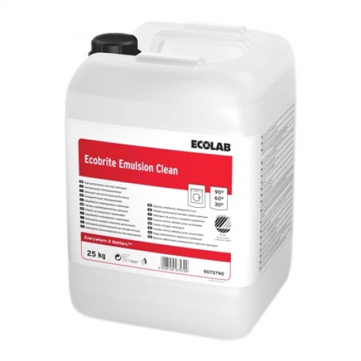 ECOBRITE EMULSION CLEAN. 21.6 L / 25 KG ECOBRITE EMULSION CLEAN. 21.6 L / 25 KG