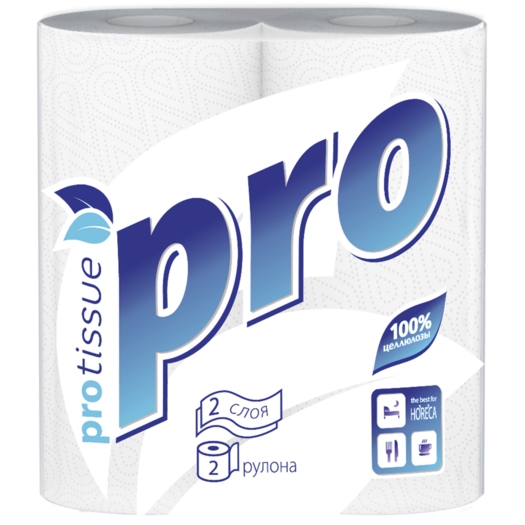 Полотенца бумажные рулонные PROtissue