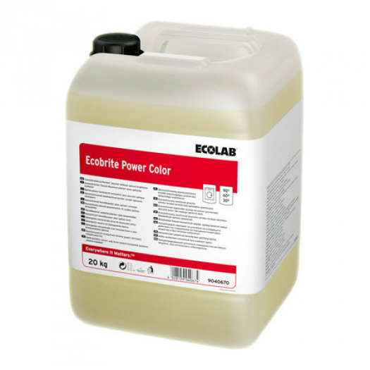 ECOBRITE POWER COLOR. 20.8 L / 20 KG ECOBRITE POWER COLOR. 20.8 L / 20 KG