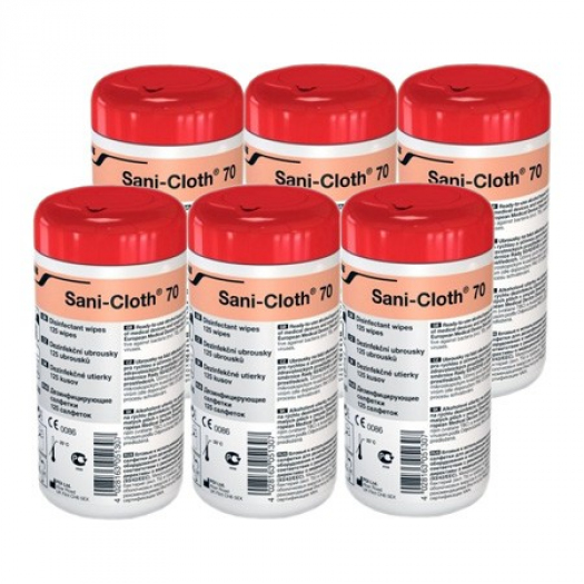 SANI-CLOTH 70 Canister 6x125 pcs